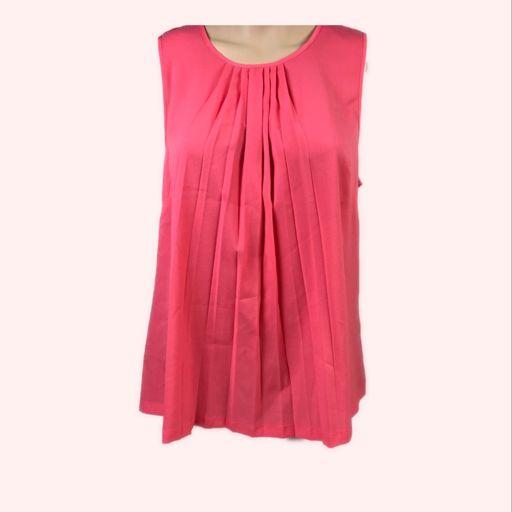 French Connection | Polly Plains Pleated Top